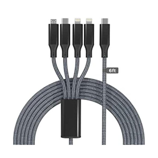 USB C a Multi 4 en 1 cable de carga largo USB con conector_1