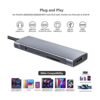 USB C HUB para iPad Pro 9 en 1 adaptador iPad Pro 2021_2
