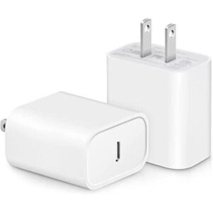 USB C Charger MFi Certified 2PACK 20W PD iPhone Fast_1