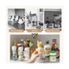 URALFA Lazy Susan Organizador de especias de 9 pulgadas