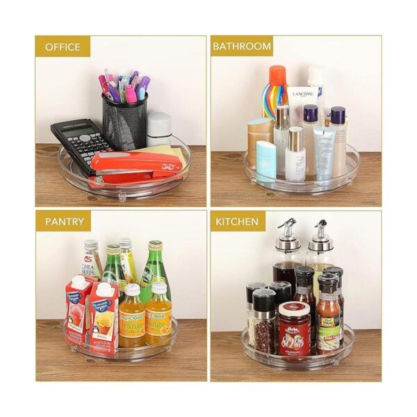 URALFA Lazy Susan Organizador de especias de 9 pulgadas