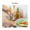 URALFA Lazy Susan Organizador de especias de 9 pulgadas