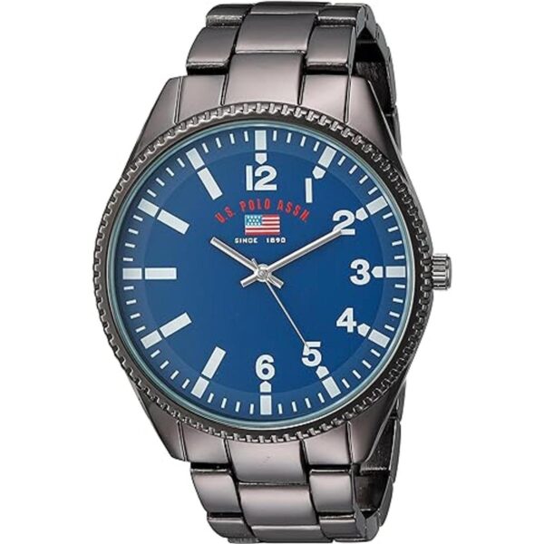 U.S. Polo Assn. Reloj analógico de cuarzo para hombre con_1