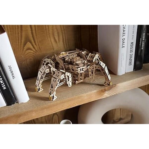 UGEARS Hexapod Explorer Rompecabezas 3D Robot mecánico_6
