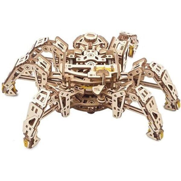 UGEARS Hexapod Explorer Rompecabezas 3D Robot mecánico_4