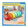 Túnel de juego para niños pequeños colorida tienda de_5