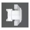 Twist Lock Grommet Blanco Cable alambre gestión de_2