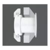 Twist Lock Grommet Blanco Cable alambre gestión de_3