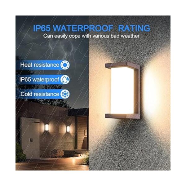 Aplique de pared para exteriores de 18 W 3000 K 1800 lm_2