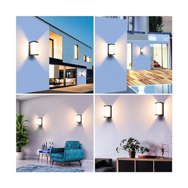 Aplique de pared para exteriores de 18 W 3000 K 1800 lm_4