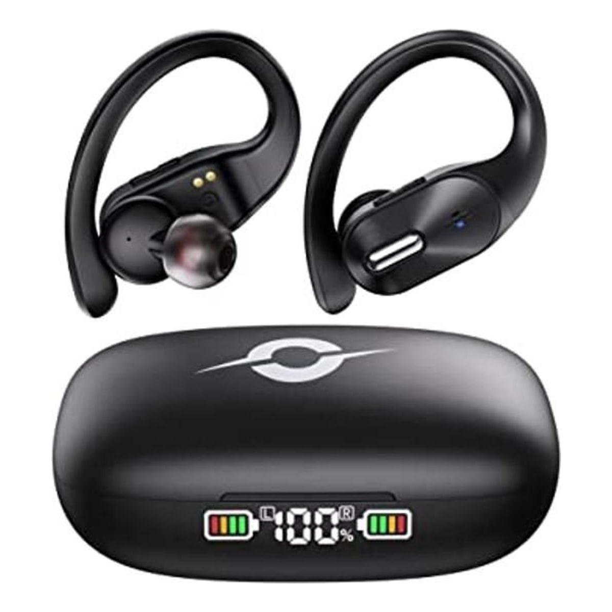 Auriculares Bluetooth inalámbricos con estuche de carga