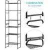 GEORIS 3Tier Heavy Duty Wire Shelving Unit Storage Rack_5