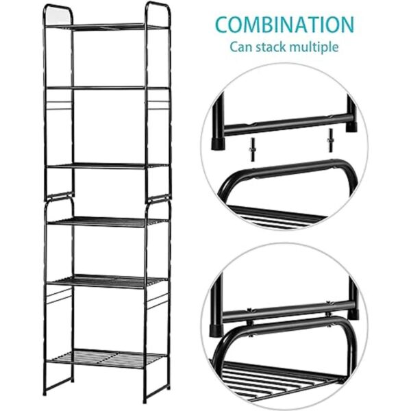 GEORIS 3Tier Heavy Duty Wire Shelving Unit Storage Rack_5