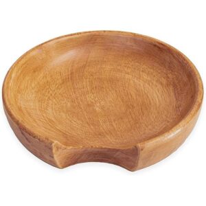 Folkulture Soporte de cuchara de madera de acacia para