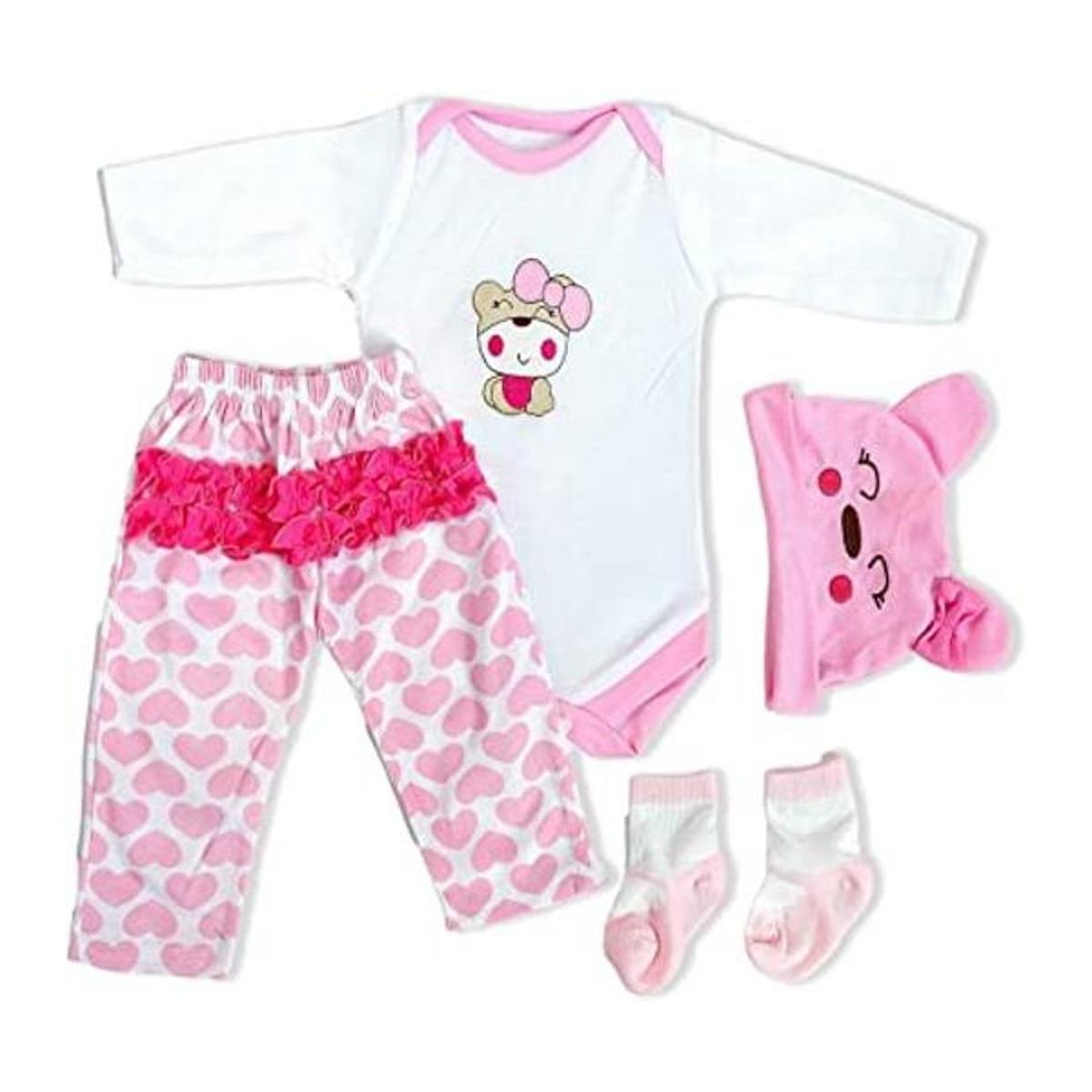 MAIHAO Reborn Baby Clothes Reborn Dolls Clothes 22 inch