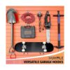 HUHOLE Accesorios de listones negros 12 unidades ganchos_5