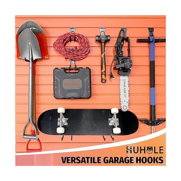 HUHOLE Accesorios de listones negros 12 unidades ganchos_5