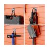 HUHOLE Accesorios de listones negros 12 unidades ganchos_6