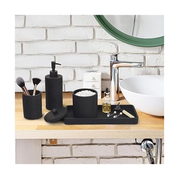 Bathroom Accessories Set 4PcsLotion Soap