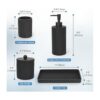 Bathroom Accessories Set 4PcsLotion Soap