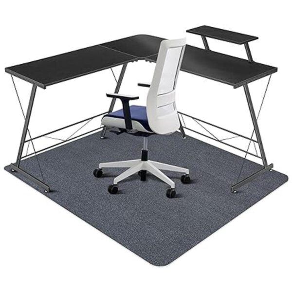 QQpony Tapete para silla de oficina de 16 pulgadas de_1
