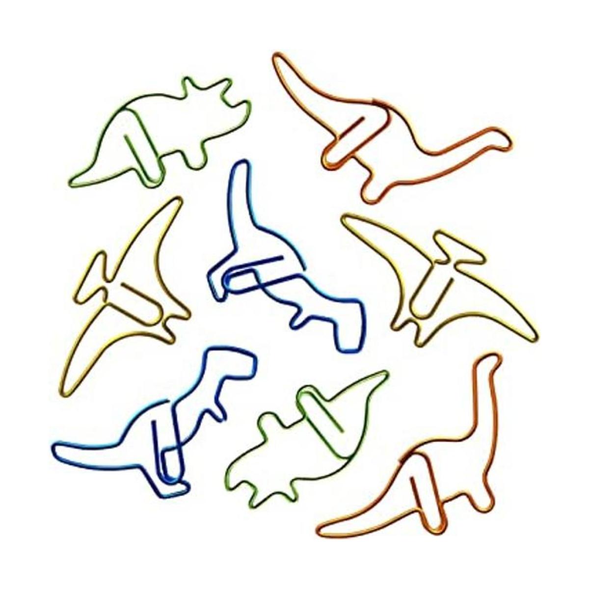 Creative Office Supplies Clips de papel de dinosaurio 40