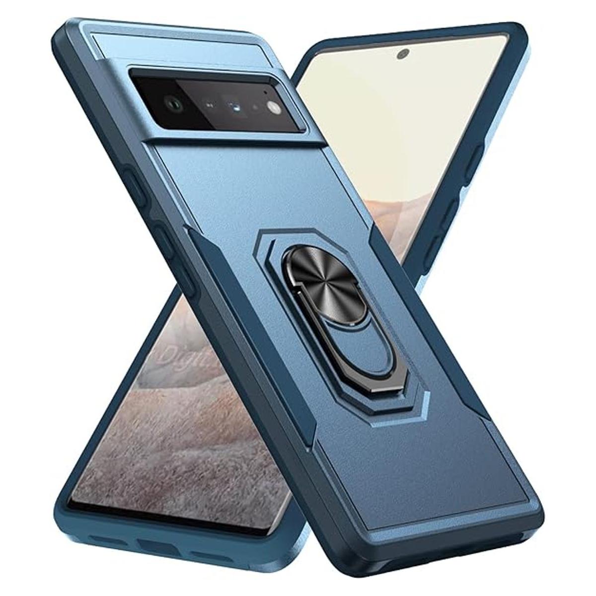 Fucozan Funda para Google Pixel 6 Pro con anillo magnético