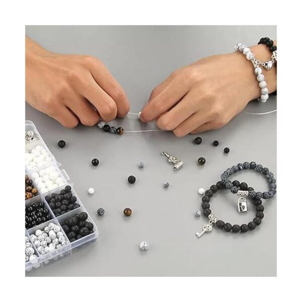 Cuentas de piedra para la fabricación de joyas kit de_5