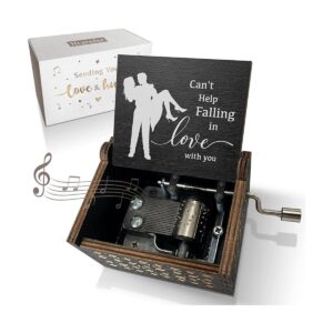 Hcaredee Caja de música Cant Help Falling in Love para_1