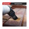 EZARC Cuchillas oscilantes multiherramienta de titanio 6