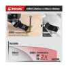 EZARC Cuchillas oscilantes multiherramienta de titanio 6
