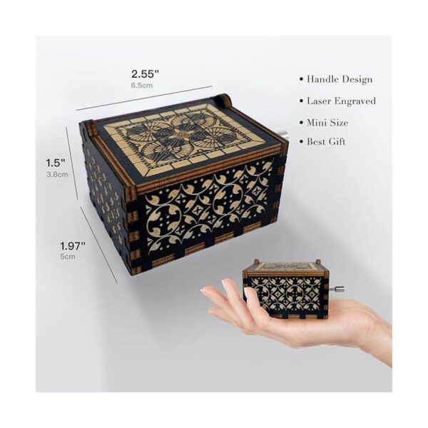 Hcaredee Caja de música Cant Help Falling in Love para_5