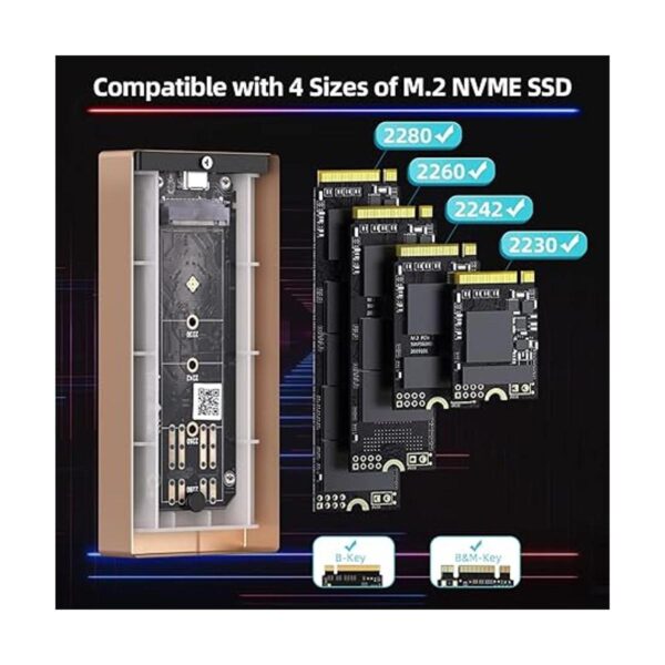 SANZANG M.2 NVME SSD gabinete para juegos USB 3.1 Gen 2_5