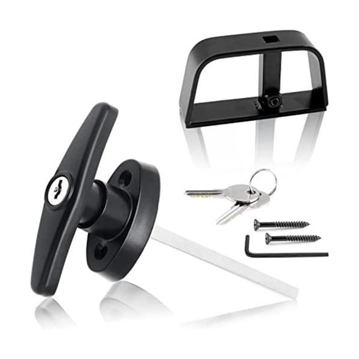 Luomorgo Kit de cerradura de puerta con mango en T de 512