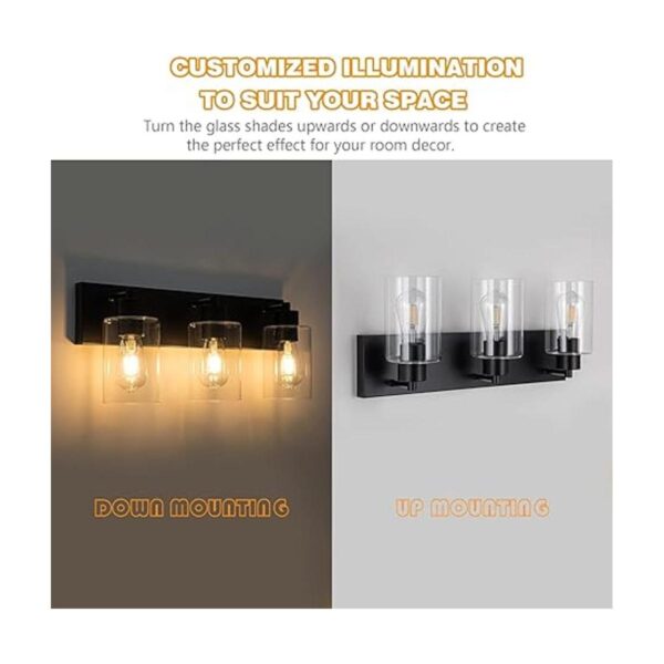 Lámpara de tocador de baño de 3 luces accesorios de baño_3