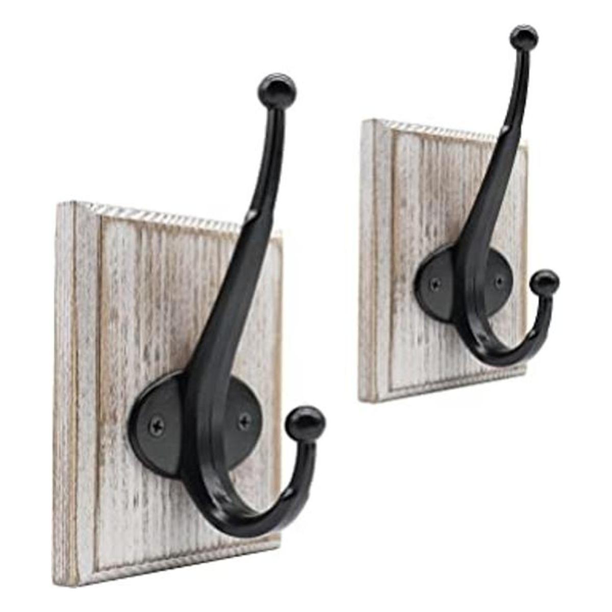 Lomuke Ganchos para toallas para baño montaje en pared