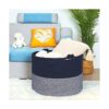 MINTWOOD Design XXXXLarge Canasta decorativa de cuerda de