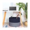 MINTWOOD Design XXXXLarge Canasta decorativa de cuerda de