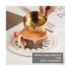 Cute Mushroom Ashtray with Stainless Steel Tray for