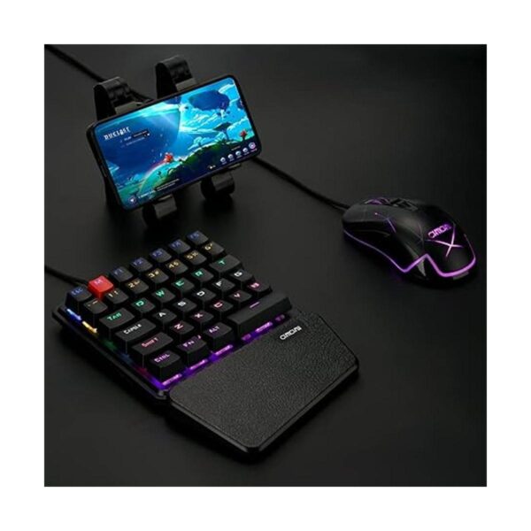 Teclado mecánico para juegos de una mano interruptor MX_5