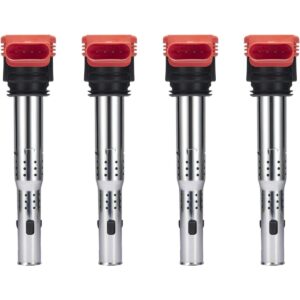 BDFHYK Paquete de 4 bobinas de encendido de repuesto para_1