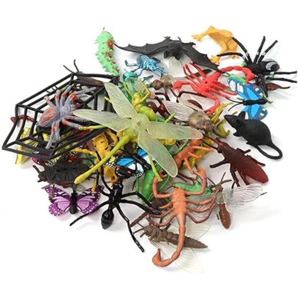 DOITEM Figuras de juguete de insectos para niños paquete_2