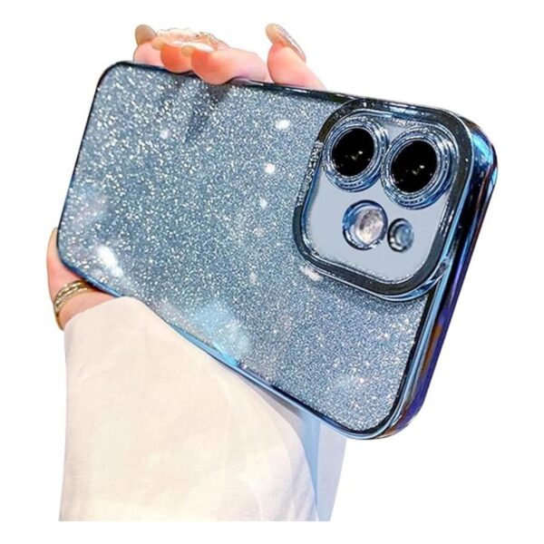 Fycyko Funda compatible con iPhone 11 con purpurina de_1
