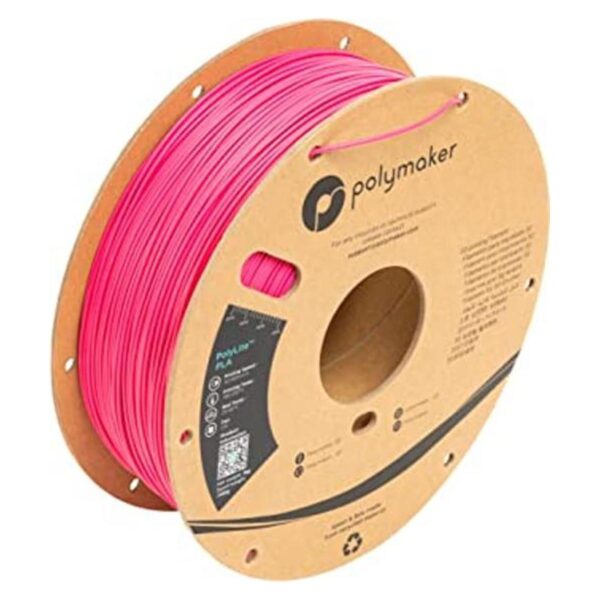 Polymaker Filamento PLA magenta de 0.069 in carrete de_1