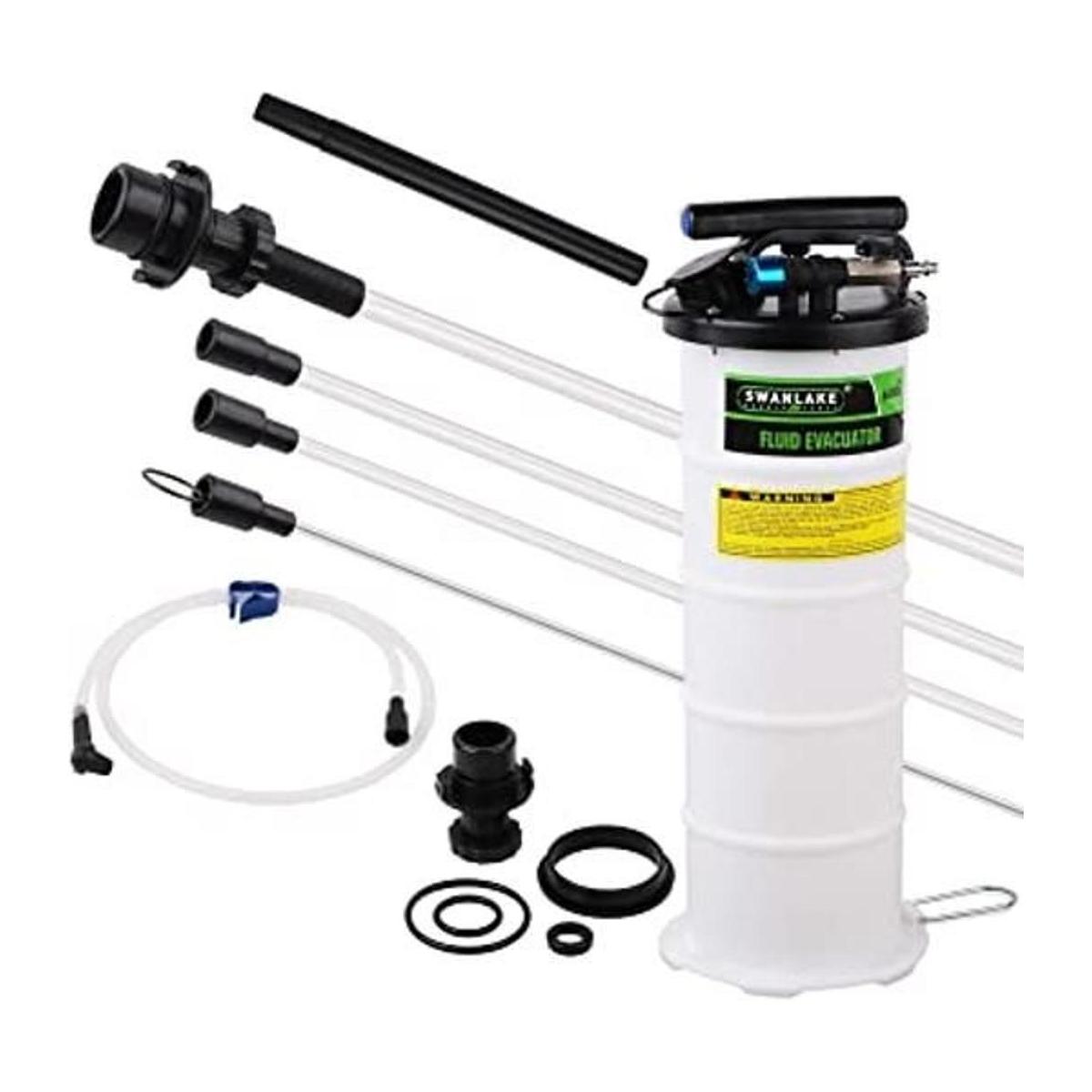 SWANLAKE 6.5 Liter PneumaticManual Fluid Extractor