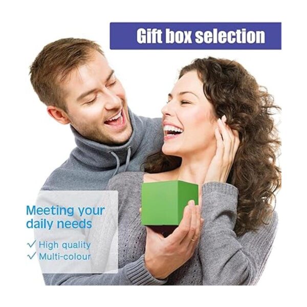 Paquete de 48 cajas de regalo coloridas cajas de papel