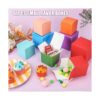 Paquete de 48 cajas de regalo coloridas cajas de papel