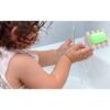 Jabonera de silicona con drenaje para ducha y baño_5