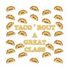 Taco Bout a Great Class Cutout con 48 recortes de taco