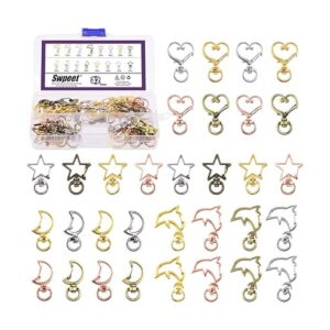 Swpeet Kit surtido de 32 piezas de 4 formas de 4 colores